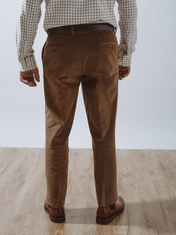 Golding Corduroy Trousers in Suede