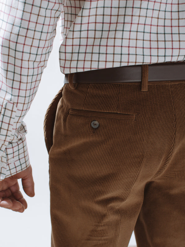 Golding Corduroy Trousers in Suede