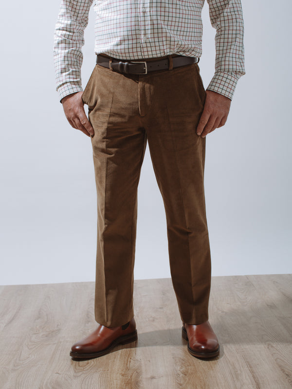 Golding Corduroy Trousers in Suede