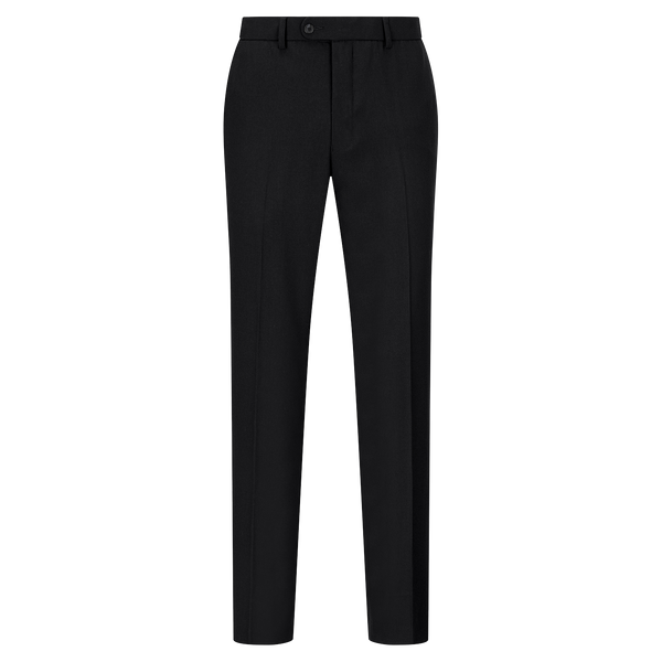 Edgware Slim Fit Trousers in Black