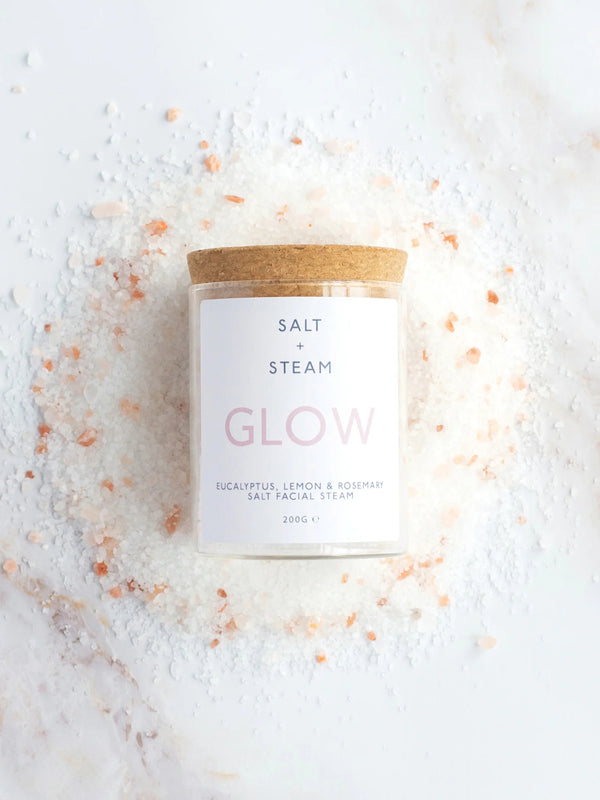 Salt + Steam Glow Facial Steam Jar