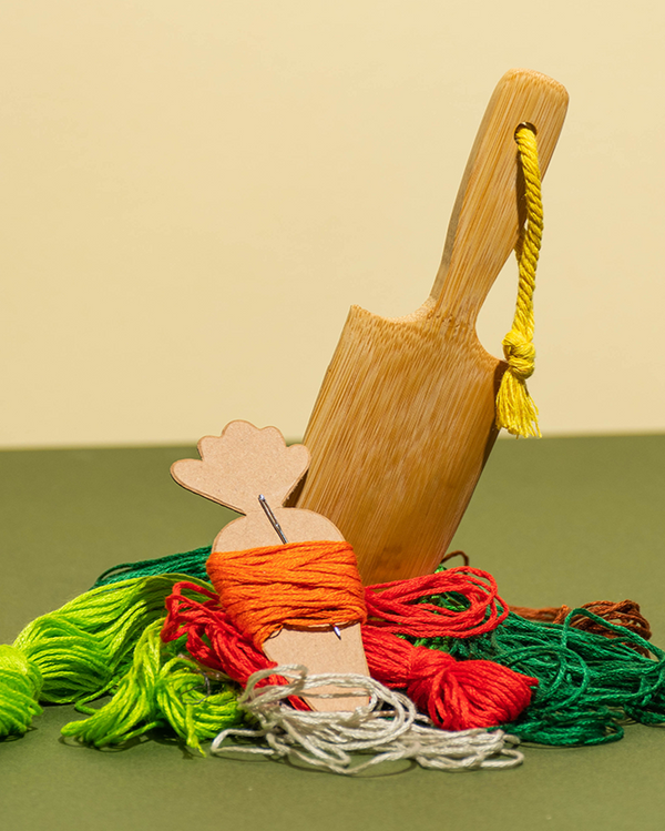 Chasing Threads Stitch Your Vegetable Tea Towel