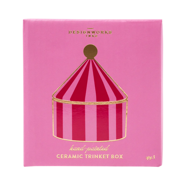 Designworks Ink Ceramic Trinket Box