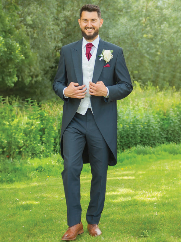 Beaumont Navy Morning Tail Suit