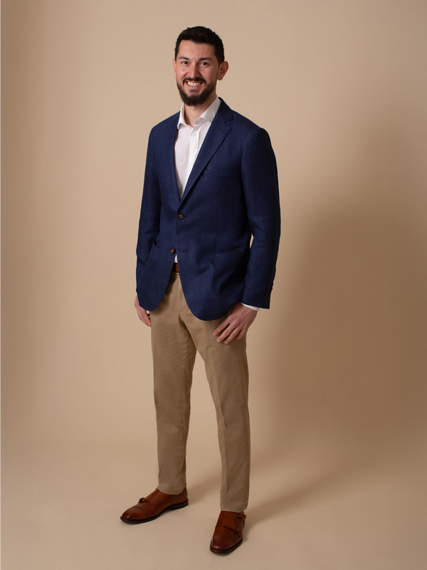 William David Woodbridge Herringbone Jacket Buggy Lined