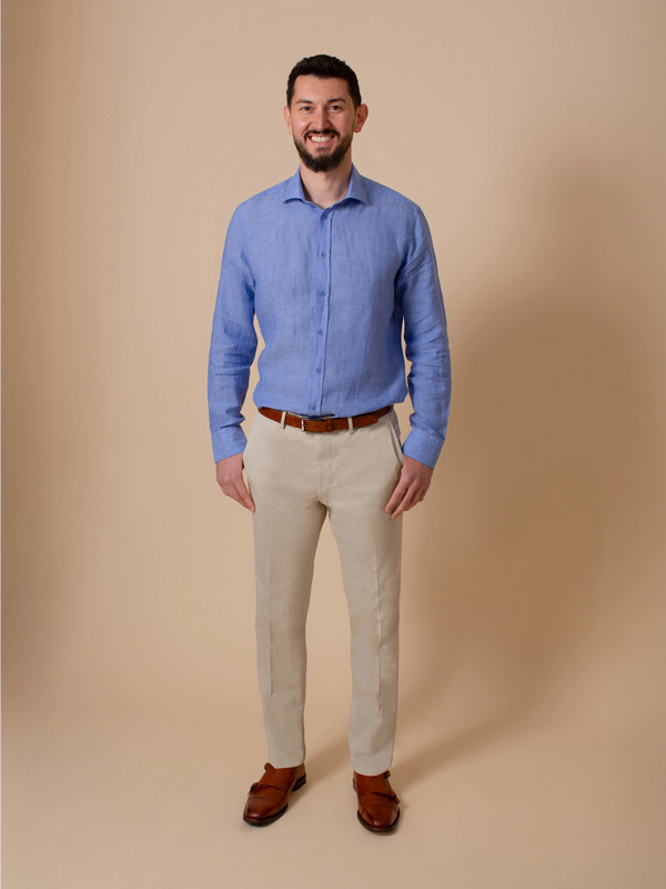 William David Lightweight Slim Fit Chino