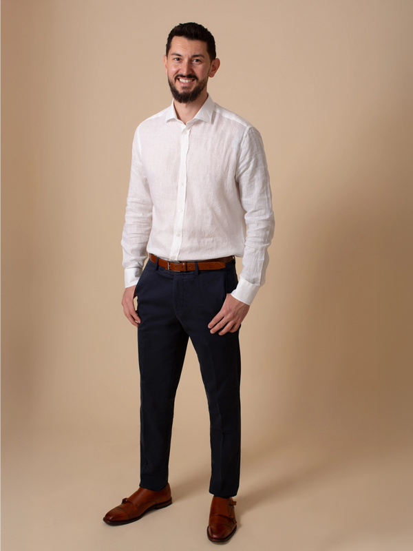 William David Lightweight Slim Fit Chino
