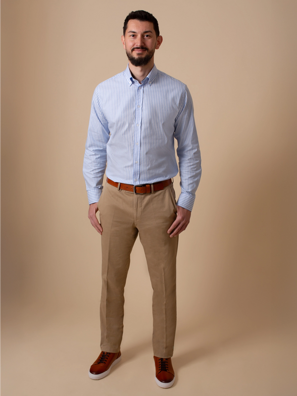 William David Lightweight Slim Fit Chino