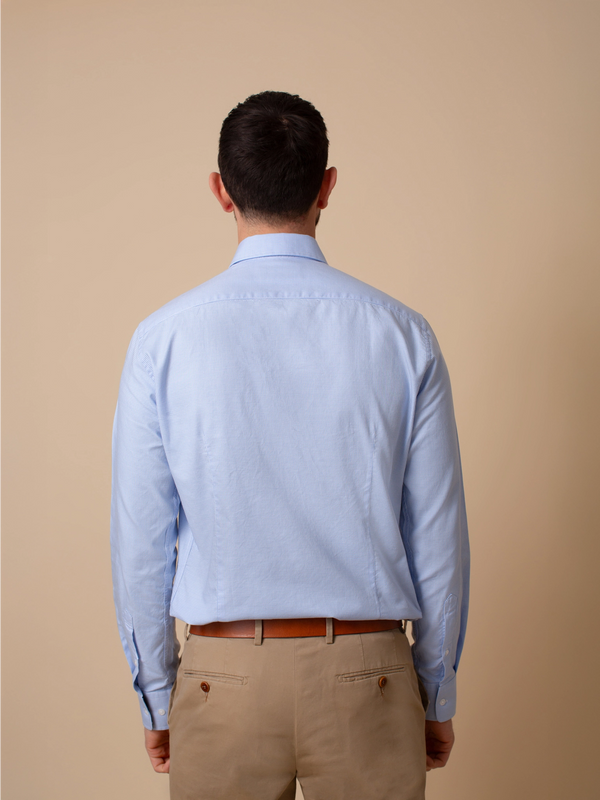 William David Southwold Long Sleeve Micro Check Shirt