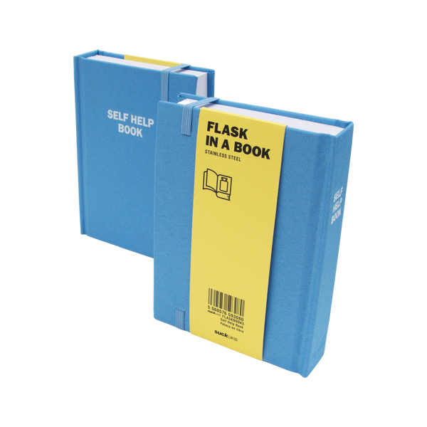 Suck UK Self Help Book Hip - Flask