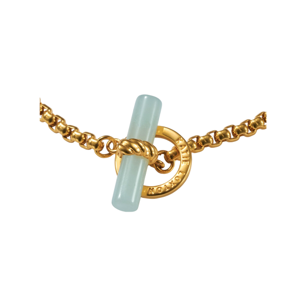 Katie Loxton Azura Waterproof Gold T-bar Bracelet