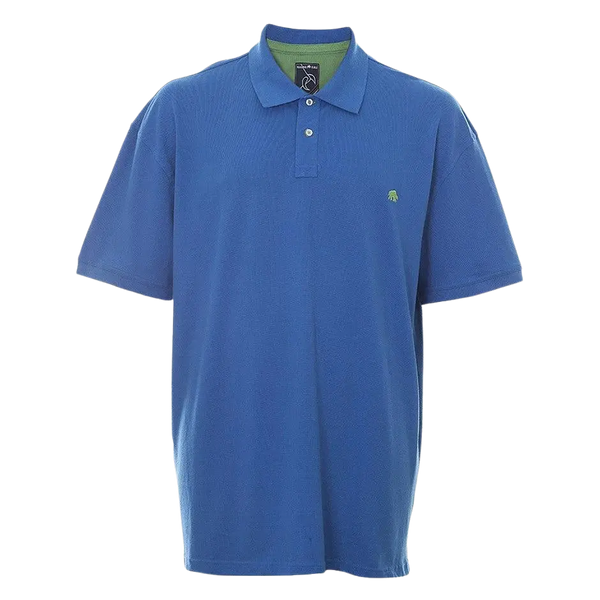 Raging Bull Big & Tall New Signature Polo Shirt in Cobalt