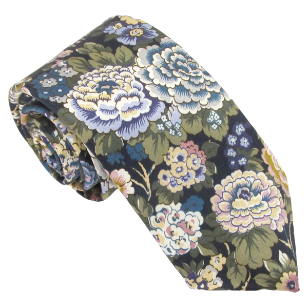 Van Buck Silk Tie Made with Liberty Fabric