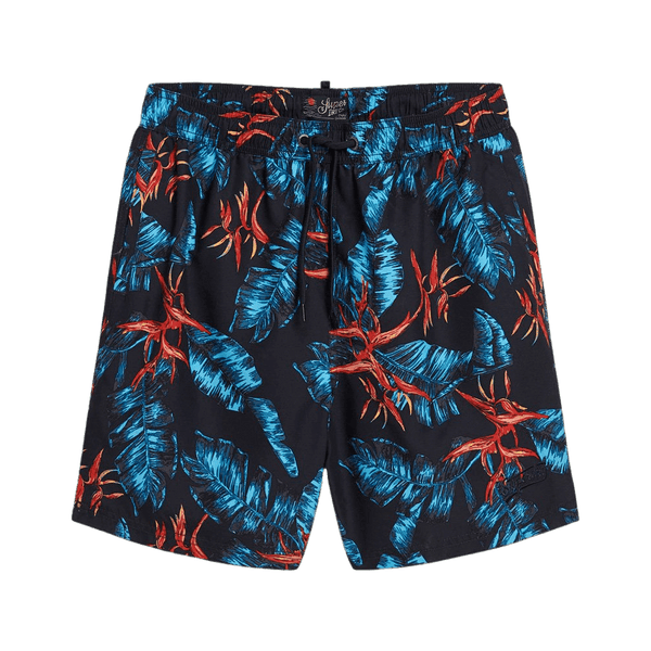 Superdry Recycled Hawaiian Print Swim Shorts