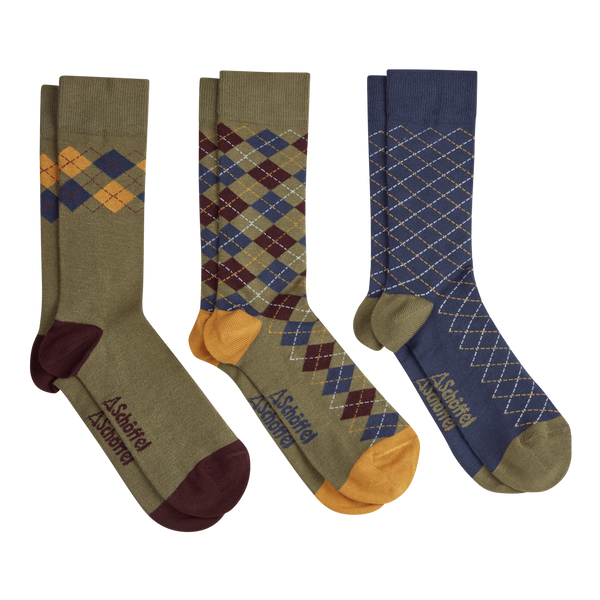Schoffel Bamboo Socks Box Of 3