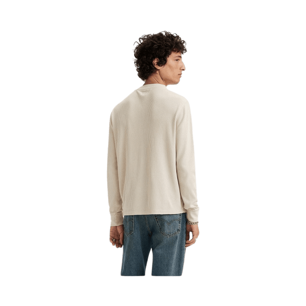 Levi's Long Sleeve Thermal Three Button Henley T-Shirt for Men