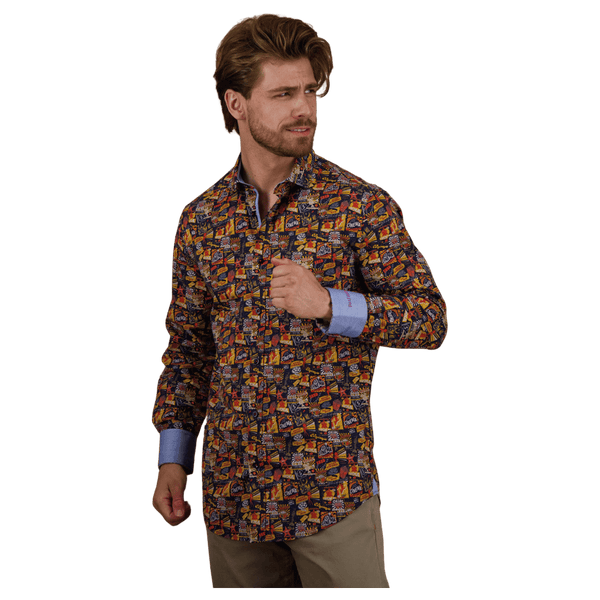 A Fish Named Fred Cinema Print Shirt