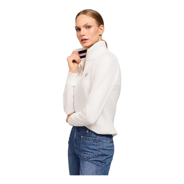 Holland Cooper Burford Quarter Zip Neck Sweat