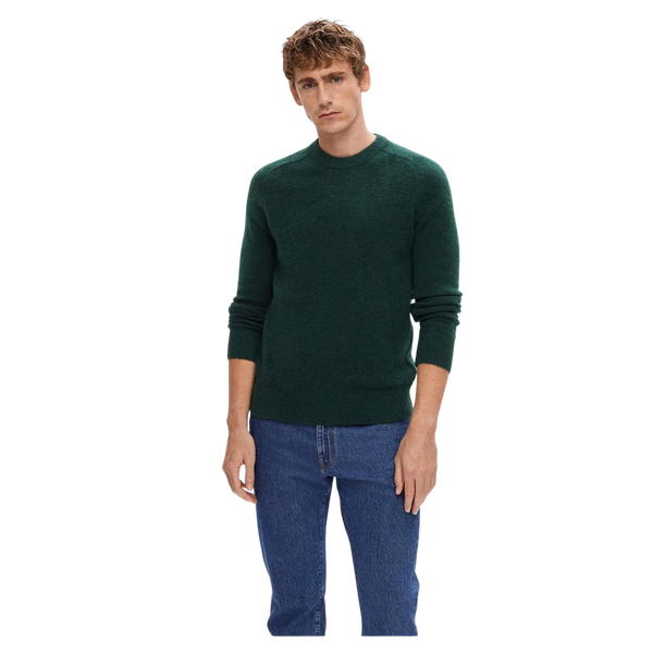 Selected Rai Crew Neck Jumper for Men