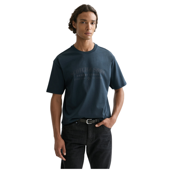 Scotch & Soda Front Artwork Relaxed Fit T-shirt