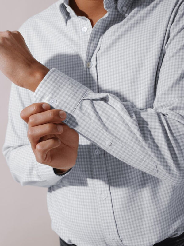 William David Southwold Button Down Check Shirt