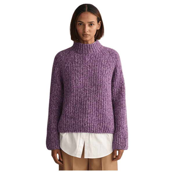 GANT Stand Collar Knit Jumper for Women