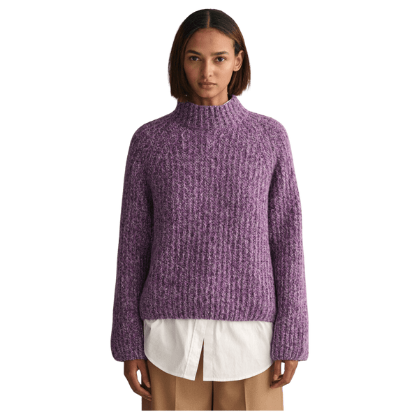 GANT Stand Collar Knit Jumper