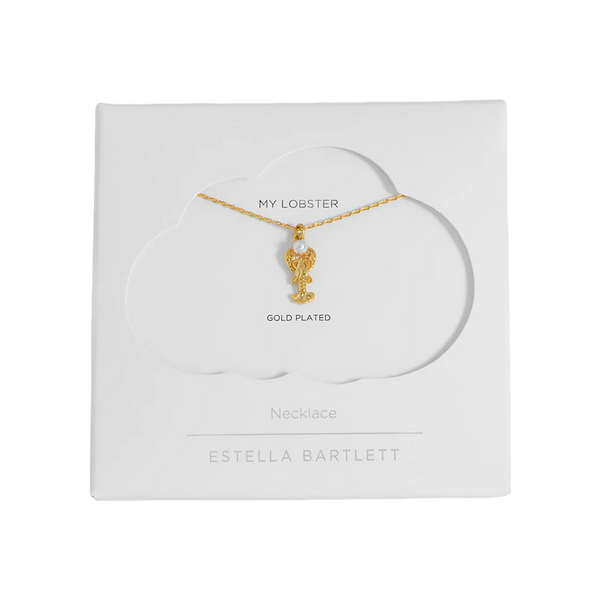 Estella Bartlett Lobster Necklace With Pearl