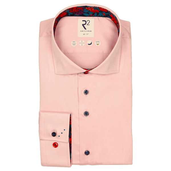 R2 Amsterdam Ciara Formal Shirt With Liberty Fabric Trim for Men