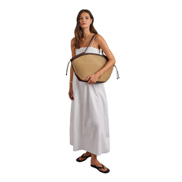 Katie Loxton Florence Raffia Tote Bag