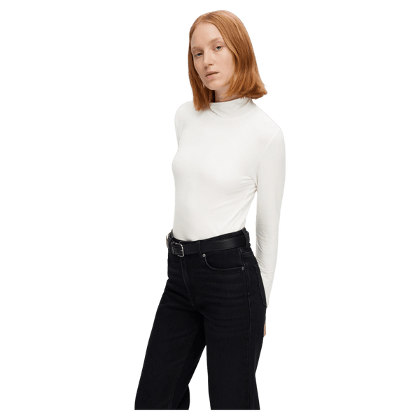 Selected Femme Manja Long Sleeve High Neck Top