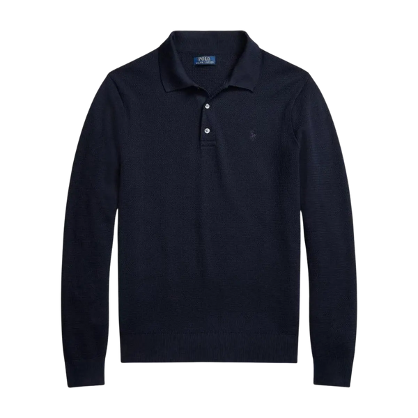 Polo Ralph Lauren Long Sleeve Knitted Polo for Men