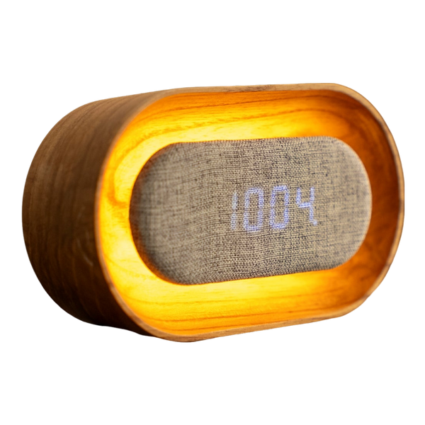 Gingko Lumos Clock Oval