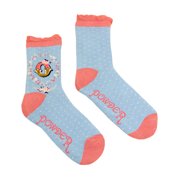 Powder A-Z Ankle Socks for Women