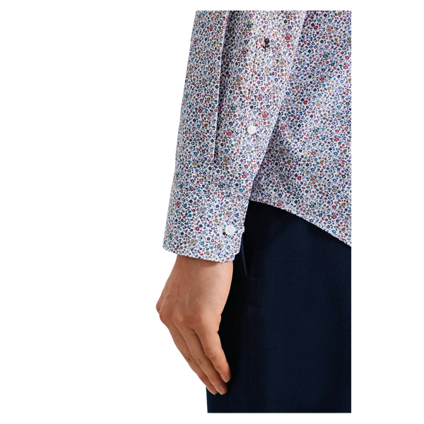 Seidensticker Long Sleeve Regular Fit Printed Shirt for Men