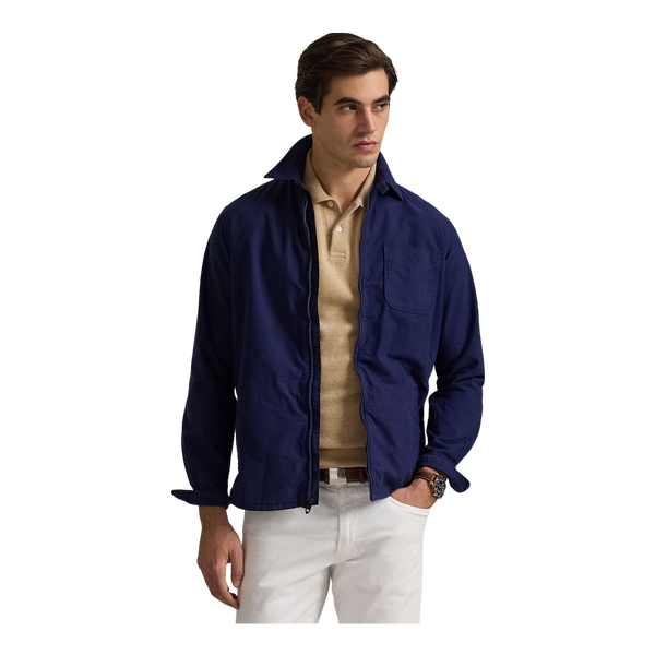 Polo Ralph Lauren Long Sleeve Garment Dyed Oxford Overshirt