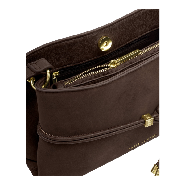 Katie Loxton Lori Suedette Crossbody Bag