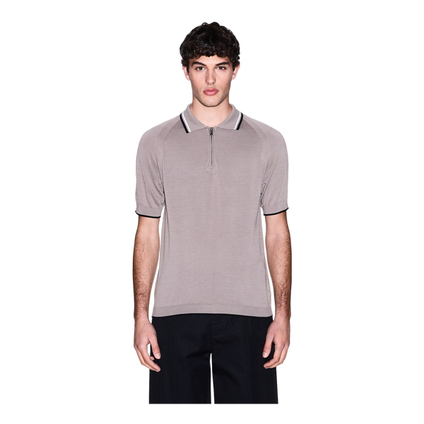 Armani Exchange Short Sleeve Knitted Polo Shirt