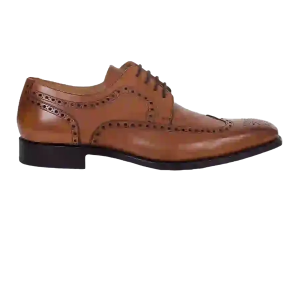 Barker Larry Brogue Shoes for Men in Tan
