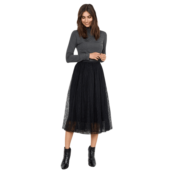 Soya Concept Velida Lace Midi Skirt for Women