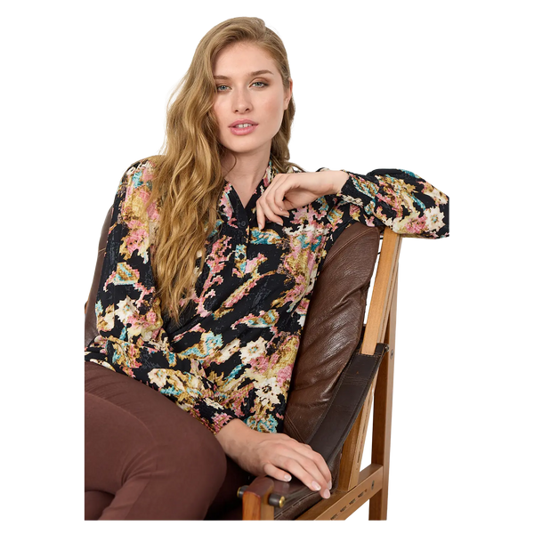 Soya Concept Takari Floral Print Blouse for Women