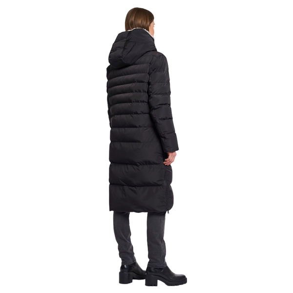 Rino & Pelle Keila Long Padded Hooded Coat With Faux Fur