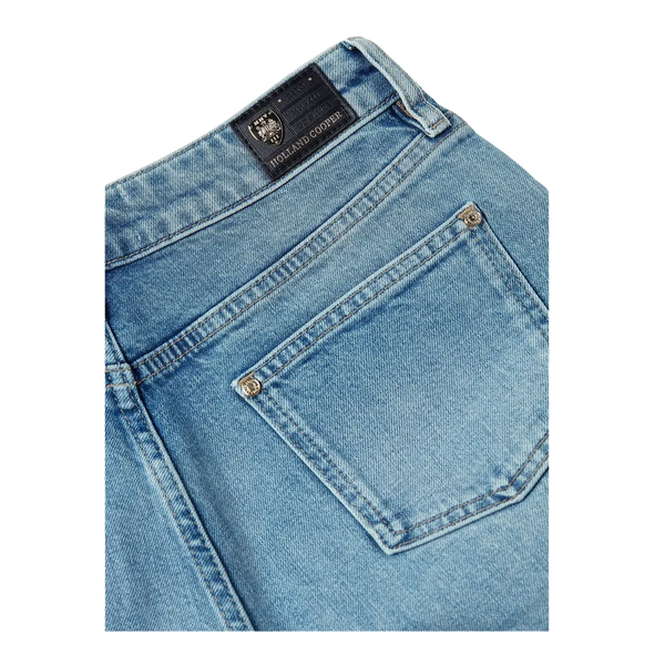 Holland Cooper High Rise Denim Shorts