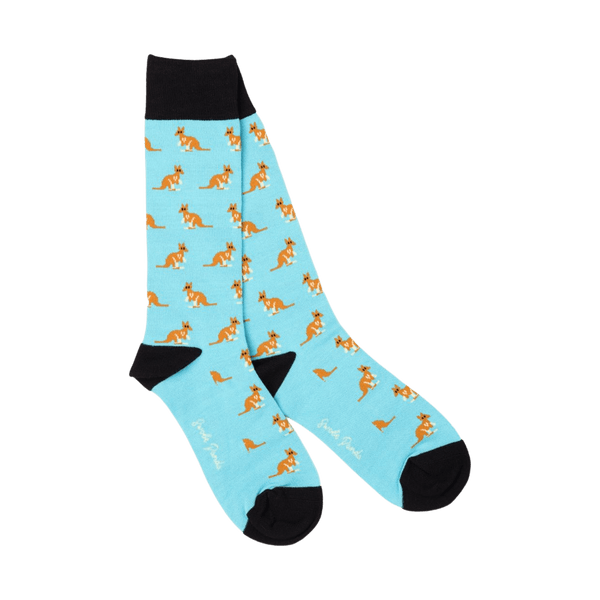 Swole Panda Patterned Bamboo Socks
