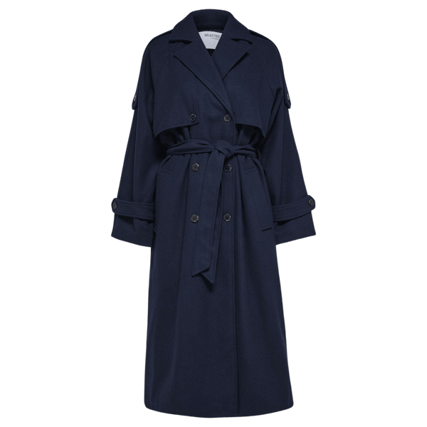 Selected Femme Nala Oversized Tailored Trench Coat