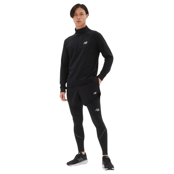 New Balance NB Heat Grid Half Zip Top for Men