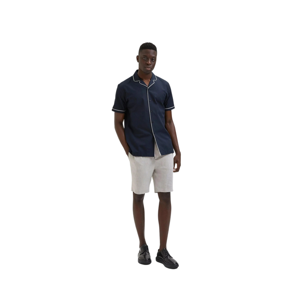 Selected Linen Blend Shorts for Men