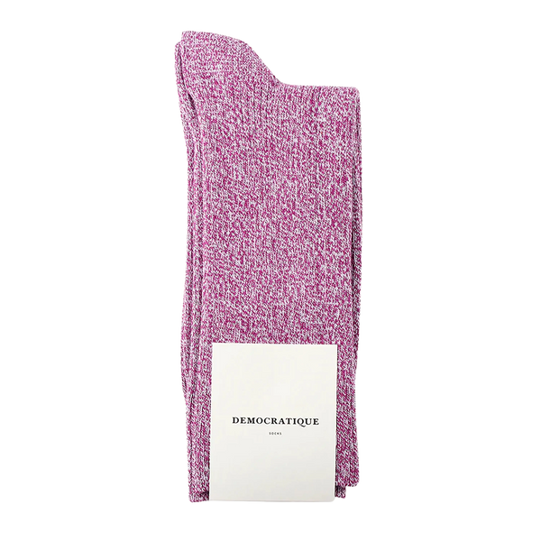 Democratique Ultralight Super Melange Rib Sock