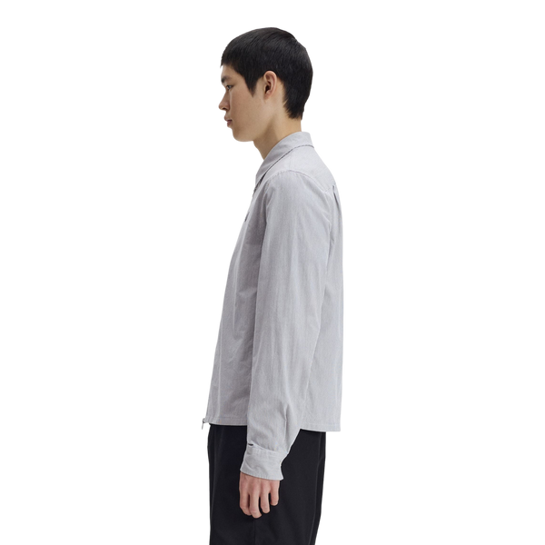 Fred Perry Seersucker Zip Through Overshirt