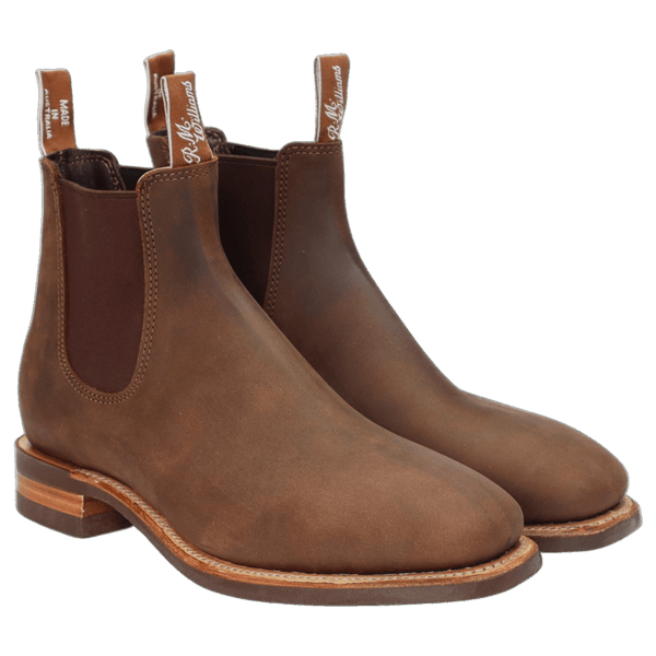 R. M. Williams Comfort Craftsman Boots in Bark/Oily Fern